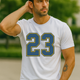Game Ready 23 Tee – Unisex Stretch Fit – (Great for sporty + casual wearers)