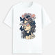 Cosmic Dreamscape Stretch T-Shirt β Women's Galaxy Vibe Tee
