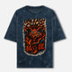 CHAOS Unisex Acid Washed Oversized Tee