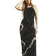 Marble Bodycon Dress