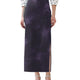 Deep Purple Aop Pencil Skirt