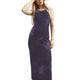 Deep Purple Bodycon Dress