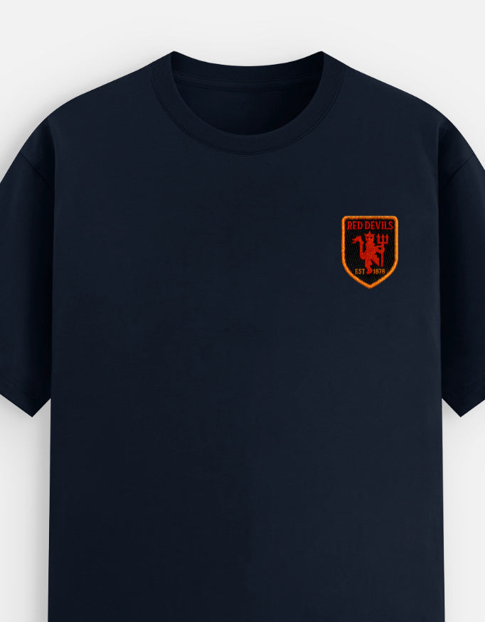 🔥 Review: Red Devils Embroidered Stretch T-Shirt – A Must-Have for Fans &amp; Streetwear Enthusiasts Alike