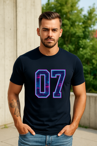 🔥 07 Neon Rush Edition – Stretch Fit T-Shirt