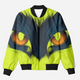 Neon Predator Bomber Jacket – Electric Green, Untamed Power