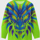PsyDragon Rider Tee – Neon Biker T-Shirt with Tribal Fury