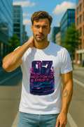 Neo-Tokyo Drift 07 – Unisex Stretch T-Shirt