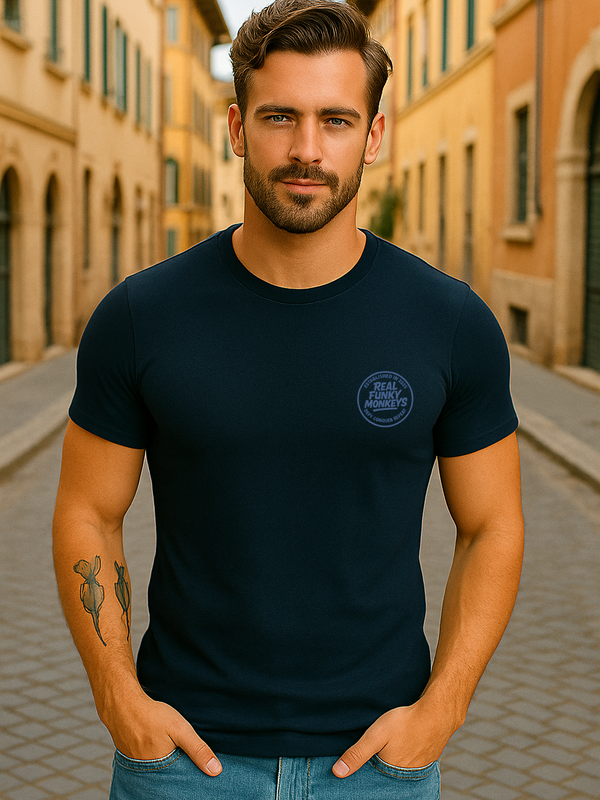 Unisex Stretch T-shirt - Navy Blue