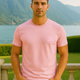 Unisex Stretch T-shirt - Baby Pink