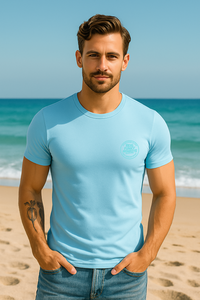 Unisex Stretch T-shirt - Baby Blue