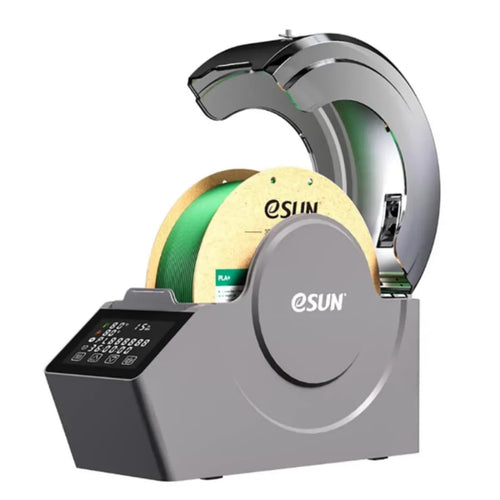 eSun 3D Printing Filament Dry eBox Pro | Intelligent Filament Dryer Box with 70°C Heating, LCD Touchscreen & Humidity Monitoring for 3D Printing and Long-Term Protection