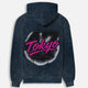Unisex Acid Washed Hoodie - Tokyo 47