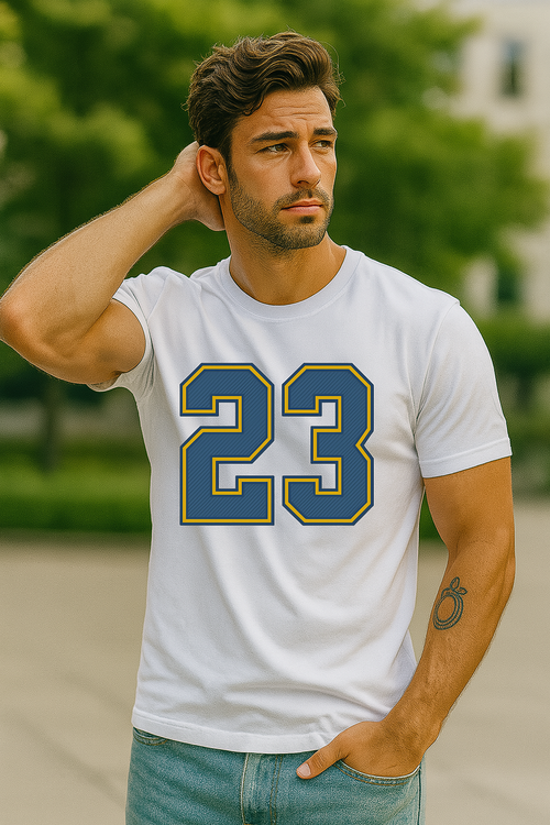Game Ready 23 Tee – Unisex Stretch Fit – (Great for sporty + casual wearers)