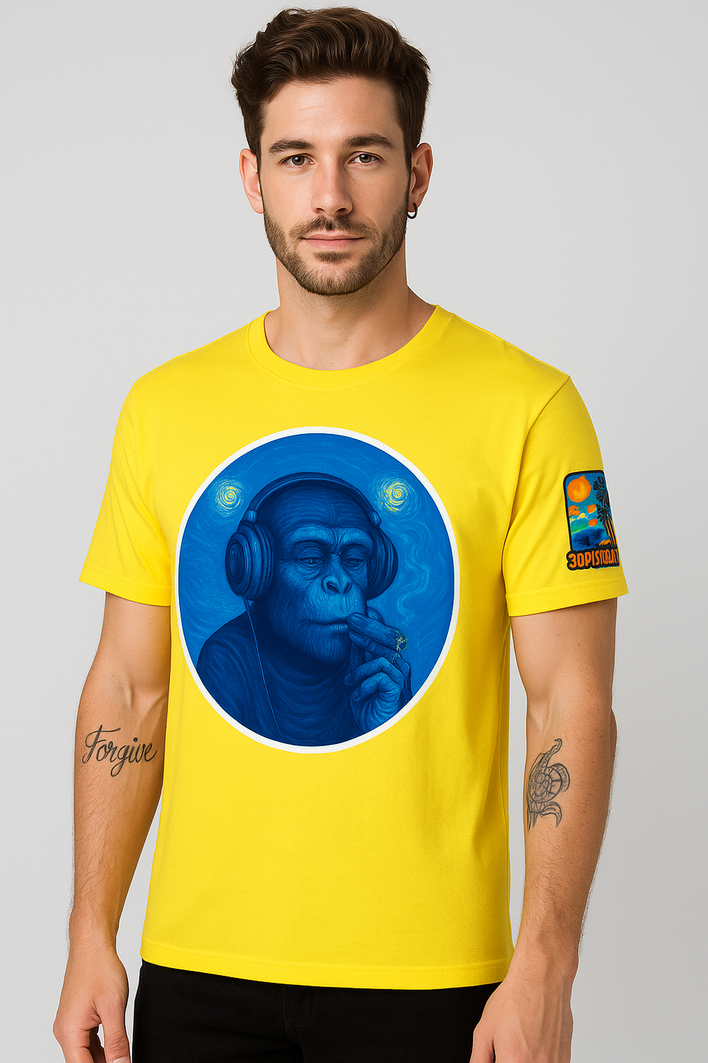 🔥 "Cosmic Chill Primate" Tee – Limited Medium Only 🔥