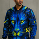 Neon Roar Bomber Jacket – Urban Jungle Meets Digital Energy