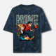 Move Unisex Acid Washed Oversized Tee