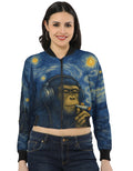 Darwin Starry Nights Women's AOP Bomber Jacket