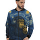 Darwin Starry Nights Unisex AOP Bomber Jacket