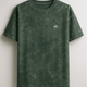 RFM Bottle Green Acid Wash Oversized Tee – Bold Earth. Pure Comfort.