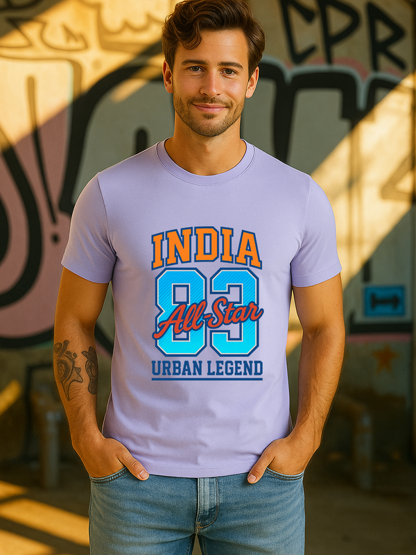 🏏 INDIA '83 All-Star Urban Legend Edition – Stretch Fit T-Shirt